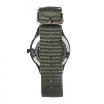 TIMEX Expedition North Field Post heren analoog quartz horloge 41 mm groene wijzerplaat bruin leren band TW2V11000LG
