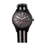 TIMEX Expedition North Field Post heren mechanisch horloge met handopwinding 41mm roestvrijstalen kast zwarte wijzerplaat bruine leren band TW2V10600LG