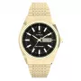 Timex Expedition North Field Post Solar 42mm herenhorloge - zwarte wijzerplaat, bruine leren band, solar quartz