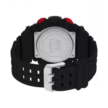 TIMEX heren digitaal horloge quartz TW5M53700 50mm zwart resin siliconen