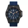 TIMEX heren Expedition North Field Post Solar horloge TW2V40300 – 46mm edelstaal, groene wijzerplaat, bruine leren band, solar quartz