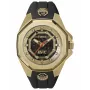 TIMEX heren veldhorloge TW2V86500 - 45mm RVS behuizing, groene stoffen band, solar quartz, 100m waterdicht