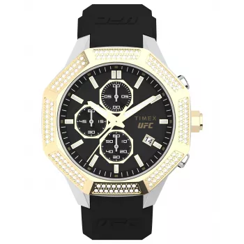 TIMEX Heren veldhorloge TW2V99200 41mm Solar-Quartz RVS Leer Bruin
