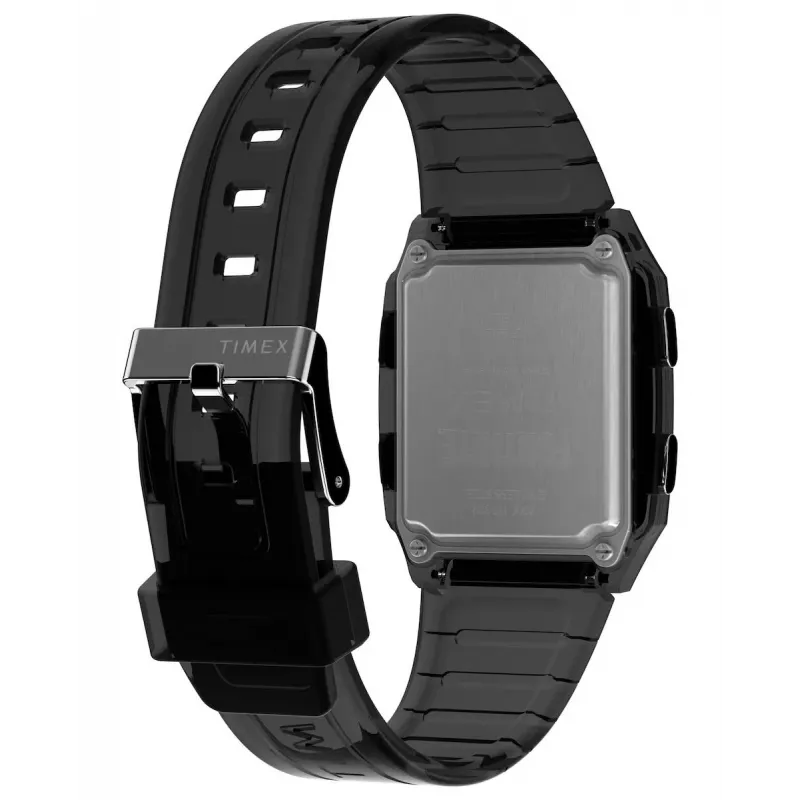 TIMEX heren solar quartz horloge TW2W96500 36mm RVS behuizing groene stoffen band