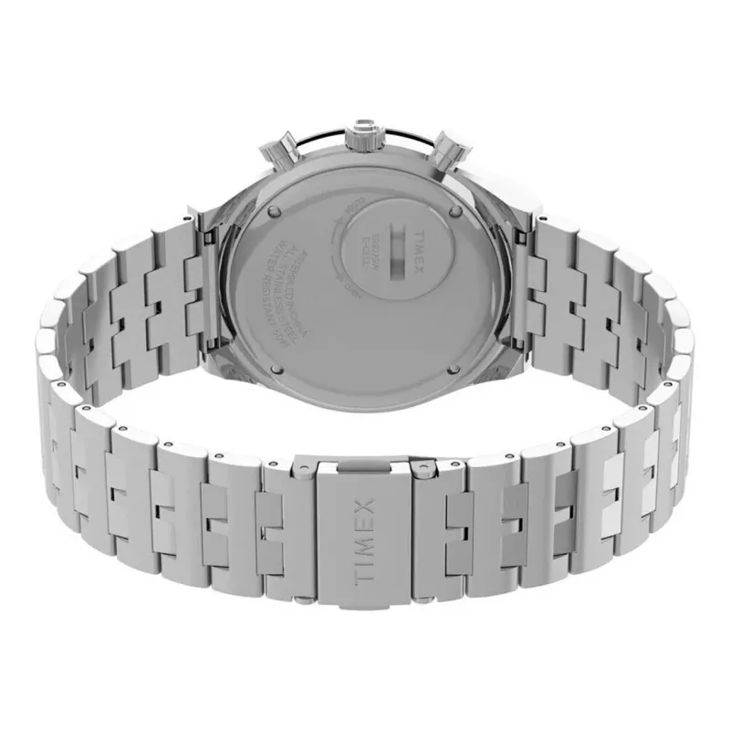Timex Heren TW2V42600 40mm Quartz Horloge met groene wijzerplaat en bruine leren band