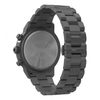 Timex heren TW2Y02000 Expedition North Field Post Solar 44mm horloge - zwarte wijzerplaat & milieuvriendelijke stoffen band