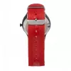 TIMEX herenhorloge TW2V10900LG 41mm groen leren band zwarte wijzerplaat