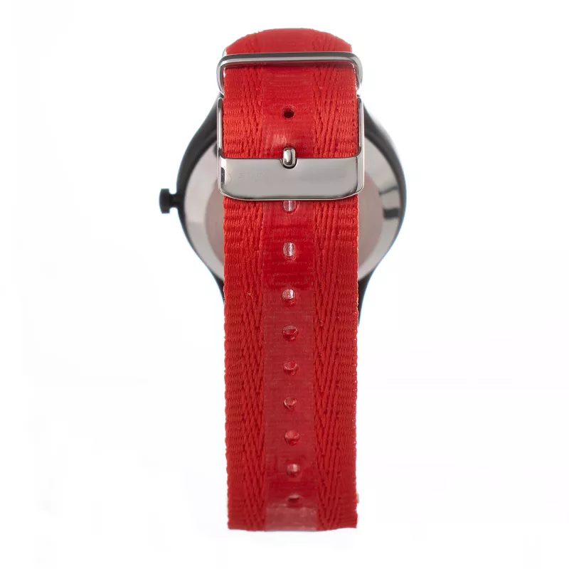 TIMEX herenhorloge TW2V10900LG 41mm groen leren band zwarte wijzerplaat