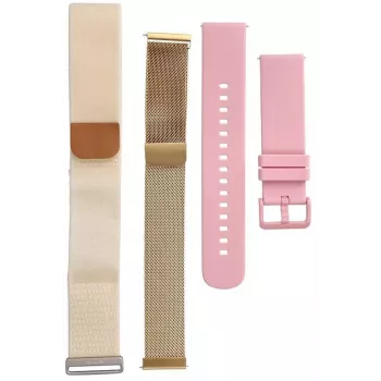 Titmo Loop I-110 Gold smartband met ECG, HRV, HF, BD, SpO2, IP68, Bluetooth