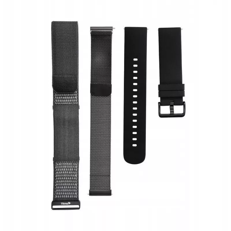 Titmo Loop I-110 smartband zwart met ECG, HRV, bloeddruk, SpO2, IP68