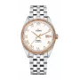 TITONI Airmaster heren Swiss automatisch horloge 878SRG-657 41mm roségold PVD edelstahl bruin leer
