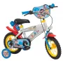 Toimsa DC Boy Friends 12 jongens 12-inch kinderfiets met zijwieltjes