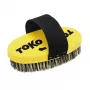 Toko Base Brush Oval Steel Wire – wax-borstel voor ski's en snowboards