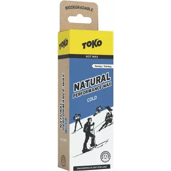Toko Natural Performance Rub On Glide Wax blauw 120g