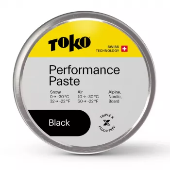 Toko Performance pasta zwart 75g