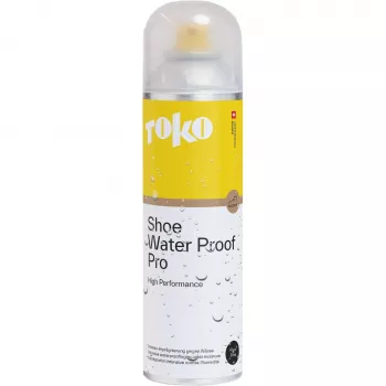 Toko Shoe Water Proof Pro 250ml - PFC-vrije impregneerspray voor leer, suède, nubuck, textiel, synthetisch, ademende membranen