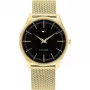 Tommy Hilfiger heren 1710469 analoog quartz horloge 40mm blauwe wijzerplaat bruine leren band