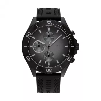 Tommy Hilfiger heren 1791921 roestvrij staal quartz horloge 46 mm blauwe wijzerplaat