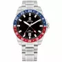 Tommy Hilfiger heren 1792131 analoog quartz horloge 42mm blauwe wijzerplaat bruin leer
