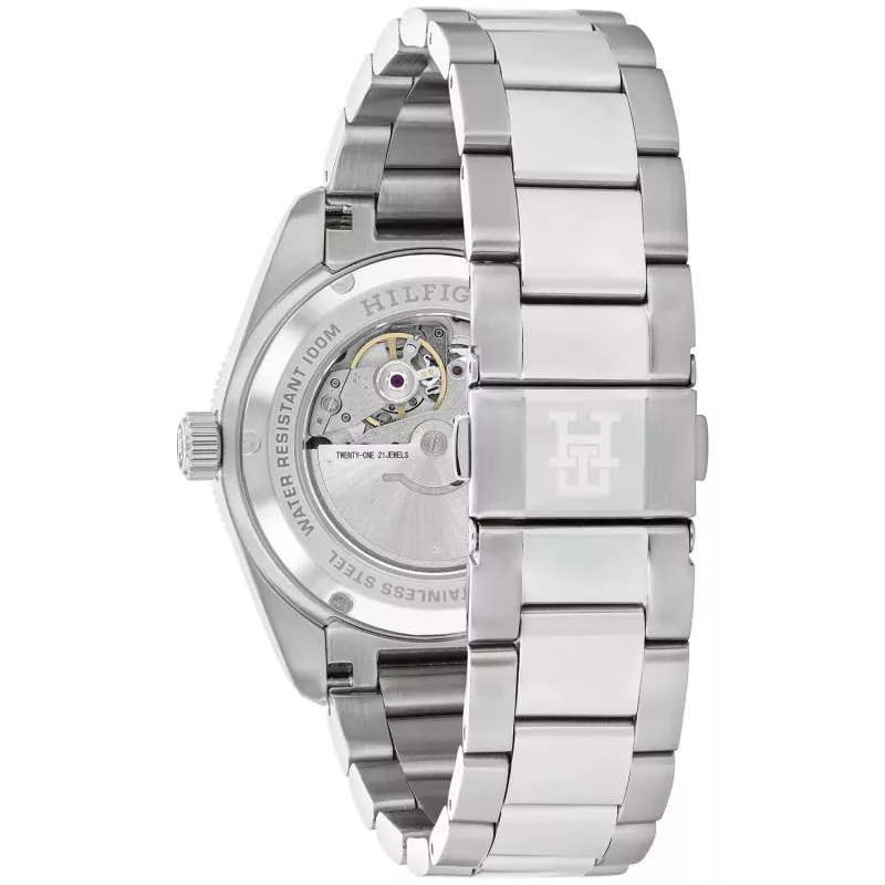 Tommy Hilfiger heren 1792154 quartz roestvrij staal horloge 40mm blauwe wijzerplaat