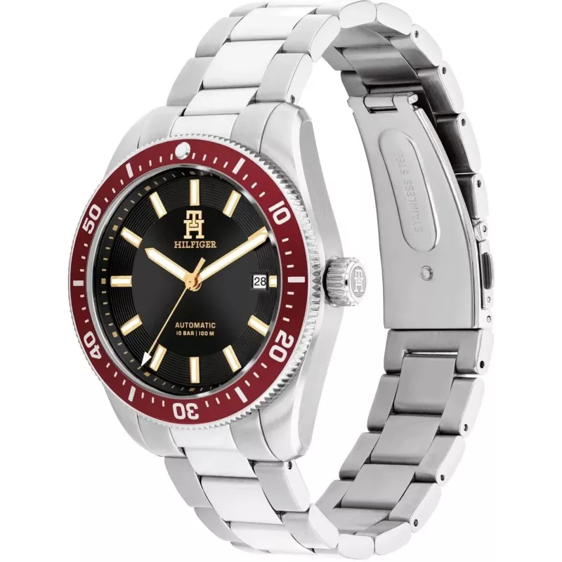 Tommy Hilfiger heren 1792154 quartz roestvrij staal horloge 40mm blauwe wijzerplaat