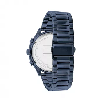 Tommy Hilfiger heren Damon quartz horloge 1791853 44mm blauw silicone