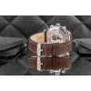 Tommy Hilfiger heren Damon quartz horloge 1792166 40mm blauwe wijzerplaat bruin leer