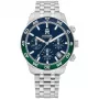 Tommy Hilfiger heren Damon quartz horloge 1792185 41mm blauwe wijzerplaat RVS