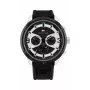 Tommy Hilfiger heren Decker quartz analoog horloge 1792074 44mm RVS blauwe wijzerplaat