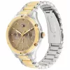 Tommy Hilfiger Heren Decker Quartzhorloge 1782658 40mm Blauwe wijzerplaat RVS