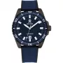 Tommy Hilfiger heren Decker quartz horloge 1792160 42mm edelstaal blauwe wijzerplaat
