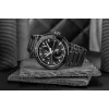 Tommy Hilfiger heren Decker quartzhorloge 44mm edelstaal blauwe wijzerplaat bruin leer