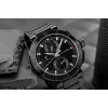 Tommy Hilfiger heren Decker quartzhorloge 44mm edelstaal blauwe wijzerplaat bruin leer