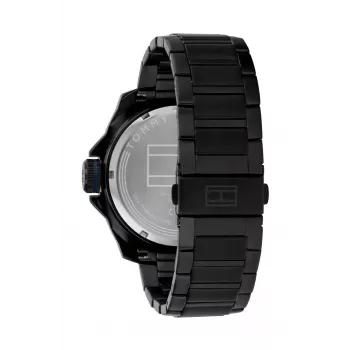 Tommy Hilfiger heren quartz analoog horloge 1792139 49mm blauw siliconen