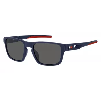 Tommy Hilfiger heren TH-1952-S-FLL rechthoekige acetaat zonnebril 55/20/135 mm