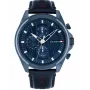 TOMMY HILFIGER herenhorloge 1710655 48mm RVS blauwe wijzerplaat