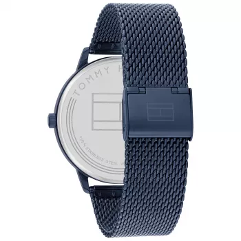 Tommy Hilfiger Herenhorloge 1791841 43mm RVS Blauwe wijzerplaat