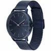 Tommy Hilfiger Herenhorloge 1791841 43mm RVS Blauwe wijzerplaat