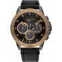 Tommy Hilfiger herenhorloge 1791893 46mm RVS blauwe wijzerplaat