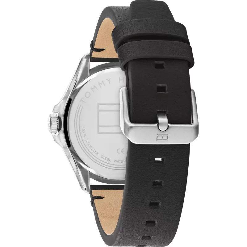 Tommy Hilfiger herenhorloge 1791904 44mm RVS blauwe wijzerplaat