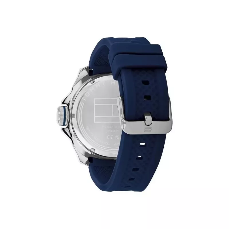 Tommy Hilfiger herenhorloge 1792134 48mm edelstaal blauwe wijzerplaat