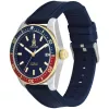 Tommy Hilfiger herenhorloge 1792141 40mm edelstaal blauwe wijzerplaat