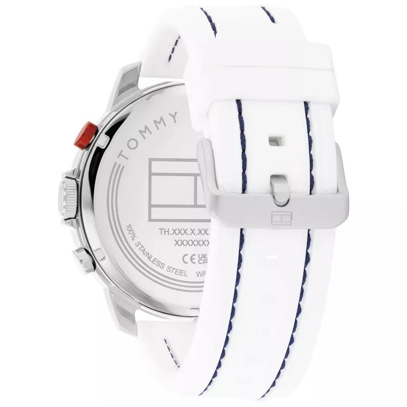 Tommy Hilfiger Herenhorloge 1792148 46mm RVS Blauwe Wijzerplaat
