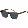 Tommy Hilfiger TH-2127-S-09Q heren zonnebril mat zwart grijs 51mm