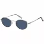 Tommy Hilfiger TH-2219-S-010 unisex zonnebril - zwart acetaat montuur, grijze polycarbonaat glazen, UV400-bescherming, 55/21/145 mm