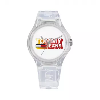 Tommy Hilfiger unisex horloge 1720027 40 mm RVS blauwe wijzerplaat
