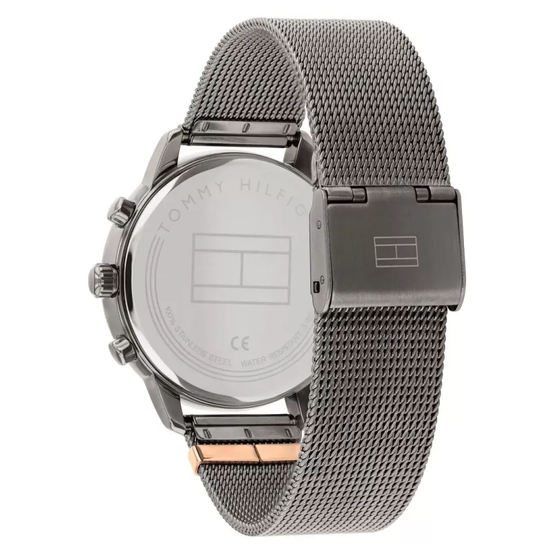 TOMMY HILFIGER unisex horloge 1782304 37mm roestvrijstalen mesh