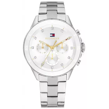 Tommy Hilfiger unisex horloge 1782707 40mm roestvrijstalen mesh blauwe wijzerplaat