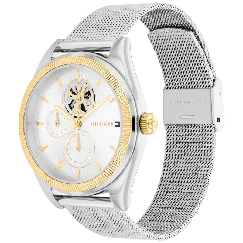Tommy Hilfiger unisex horloge 1782713 38mm edelstahl zilver