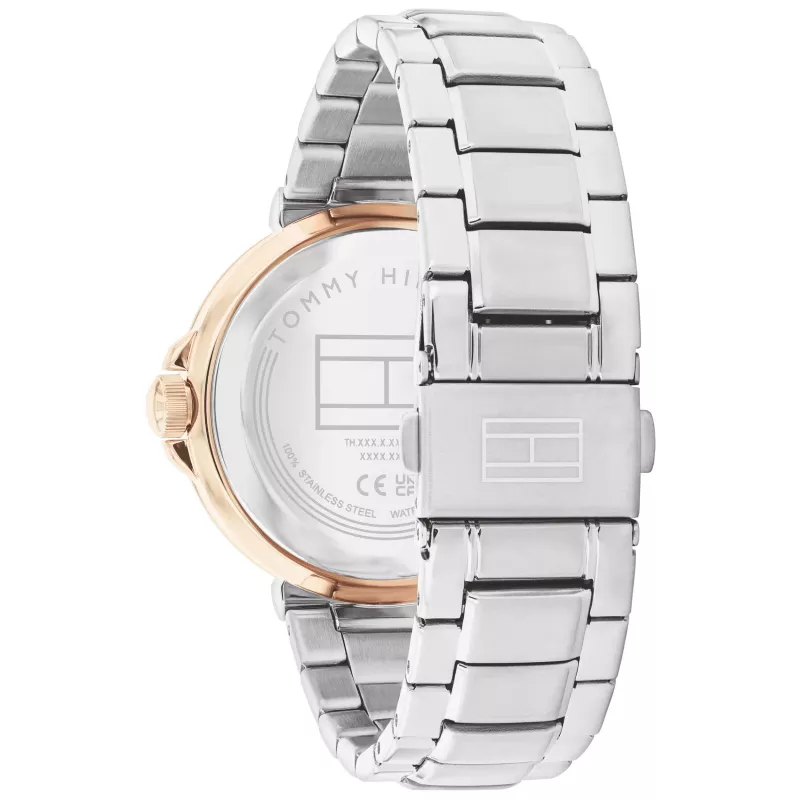 Tommy Hilfiger unisex horloge 1782754 38mm edelstaal leer blauw